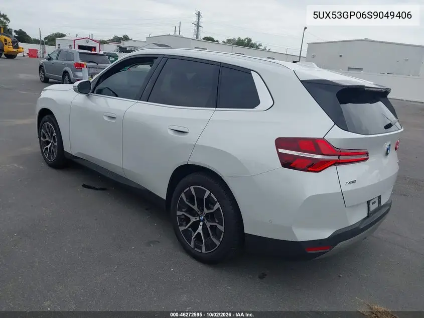 2025 BMW X3 VIN 5UX53GP06S9049406 — фото 3