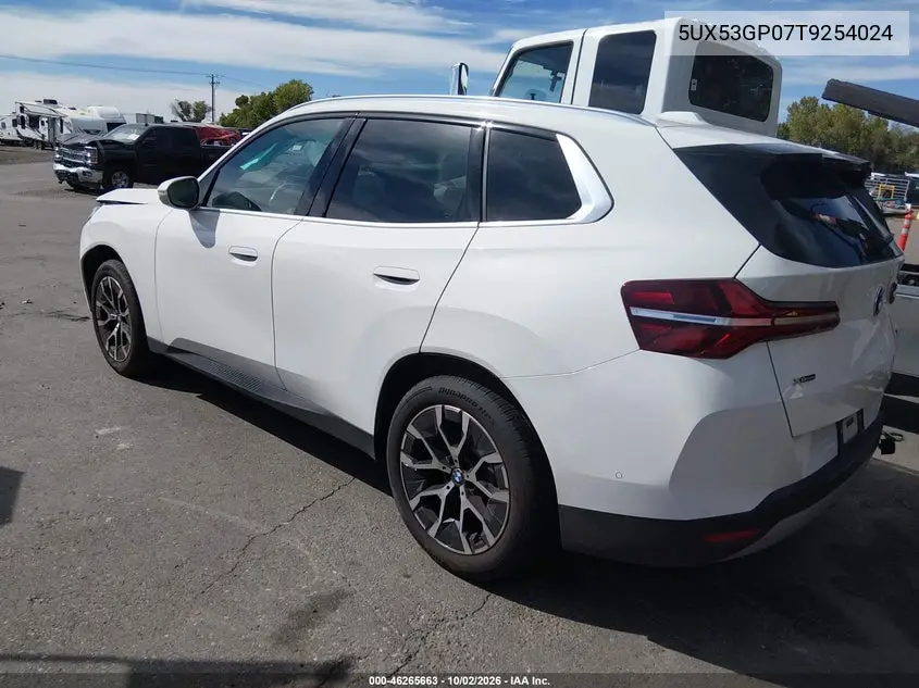 2026 BMW X3 VIN 5UX53GP07T9254024 — фото 3