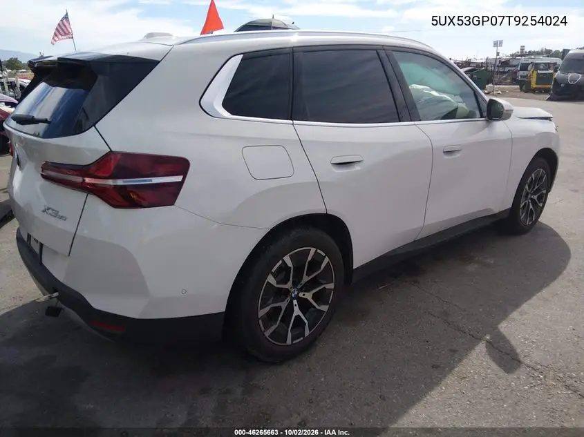 2026 BMW X3 VIN 5UX53GP07T9254024 — фото 4