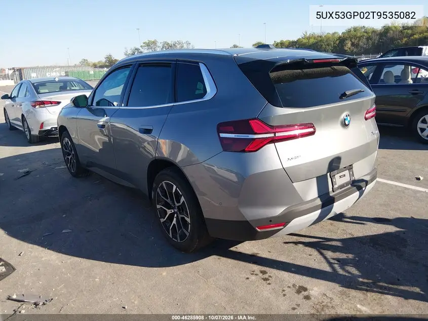 2026 BMW X3 VIN 5UX53GP02T9535082 — фото 3