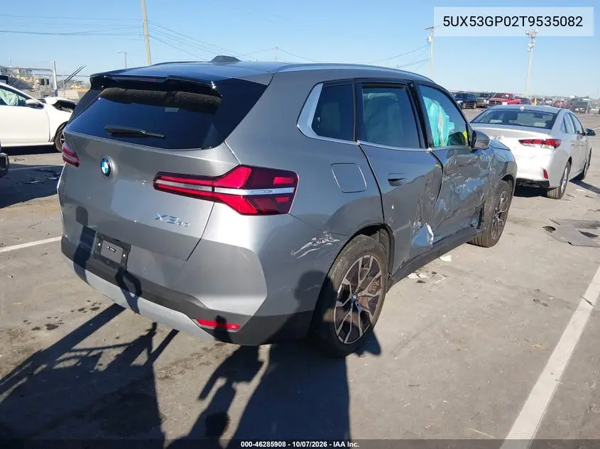 2026 BMW X3 VIN 5UX53GP02T9535082 — фото 4