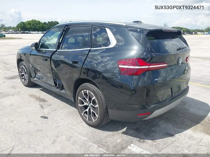 2026 BMW X3 VIN 5UX53GP0XT9324471 — фото 3