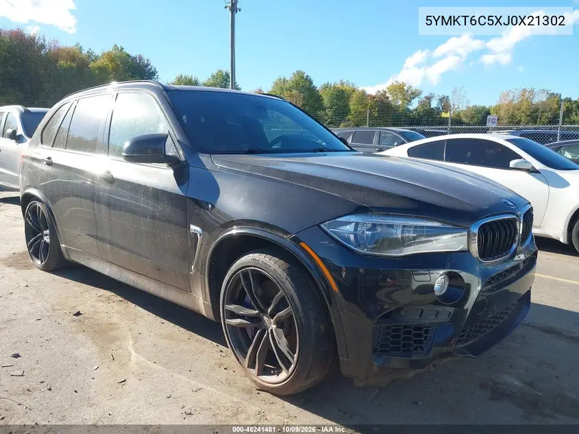 BMW X5 M 2018, VIN 5YMKT6C5XJ0X21302