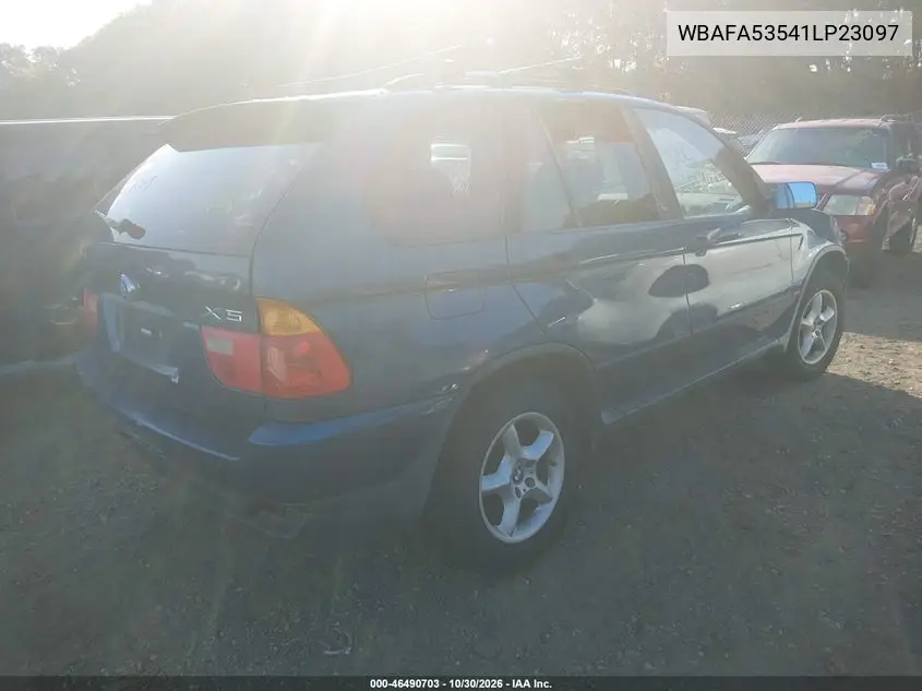 2001 BMW X5 VIN WBAFA53541LP23097 — фото 4