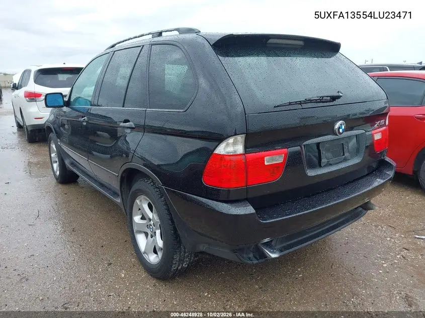 2004 BMW X5 VIN 5UXFA13554LU23471 — фото 3