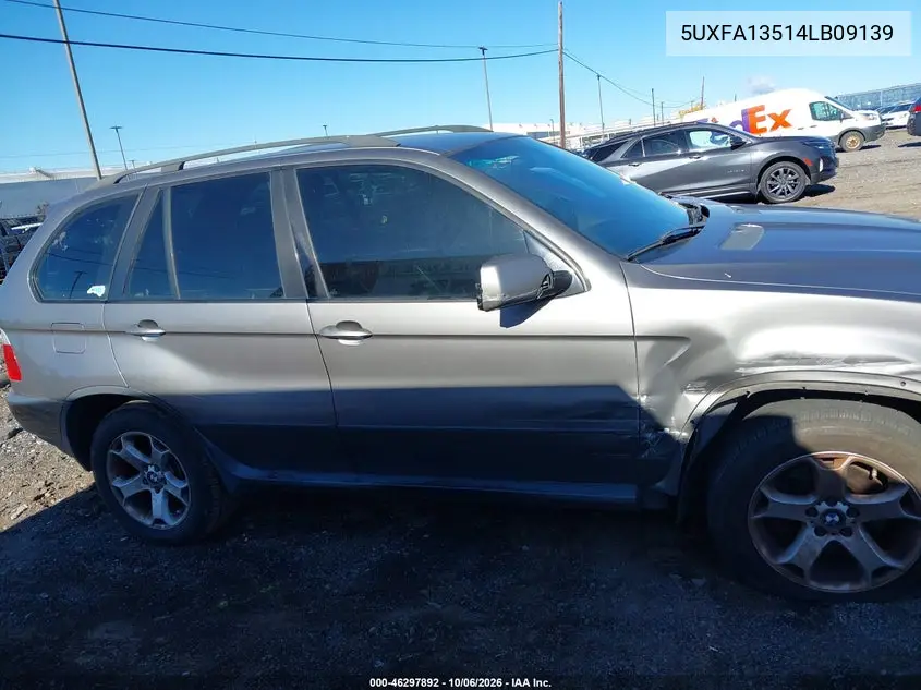 2004 BMW X5 VIN 5UXFA13514LB09139 — фото 14