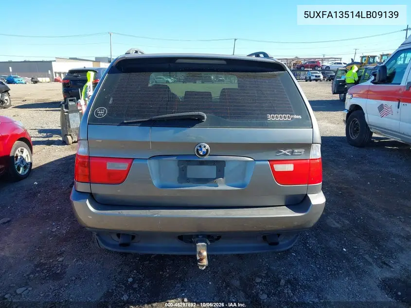 2004 BMW X5 VIN 5UXFA13514LB09139 — фото 17