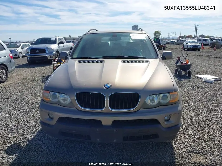 2005 BMW X5 VIN 5UXFA13555LU48341 — фото 6