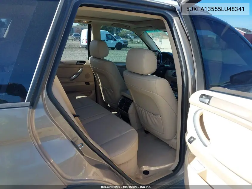2005 BMW X5 VIN 5UXFA13555LU48341 — фото 8