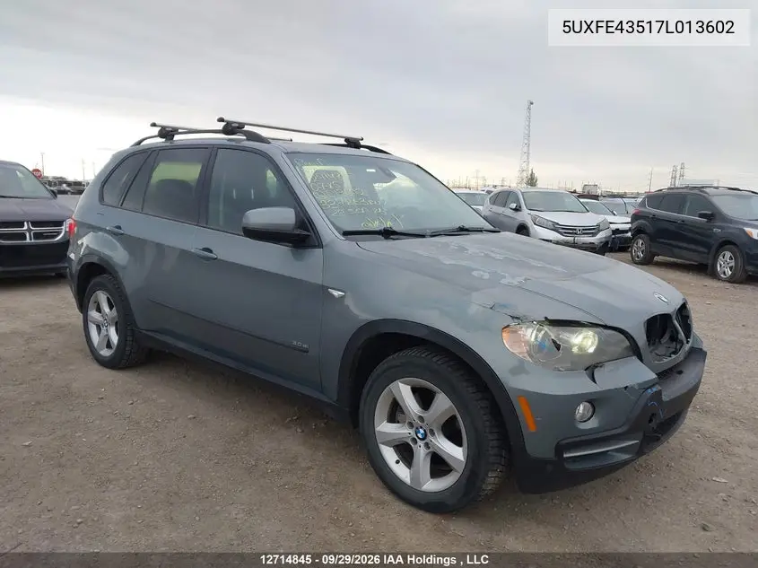BMW X5 2007, VIN 5UXFE43517L013602