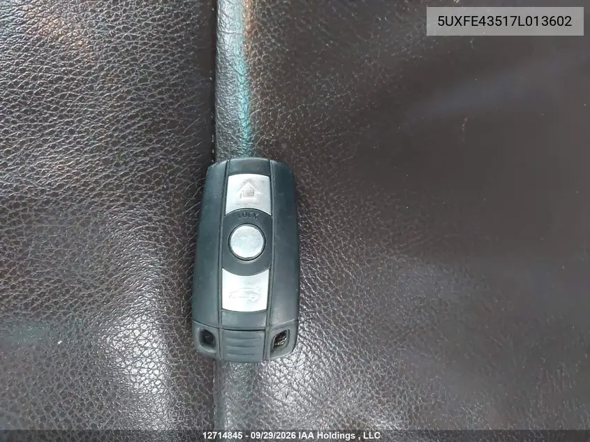 2007 BMW X5 VIN 5UXFE43517L013602 — фото 11