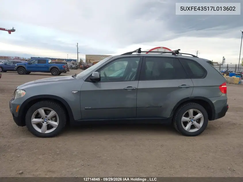 2007 BMW X5 VIN 5UXFE43517L013602 — фото 15