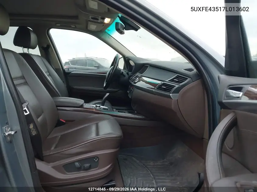 2007 BMW X5 VIN 5UXFE43517L013602 — фото 5