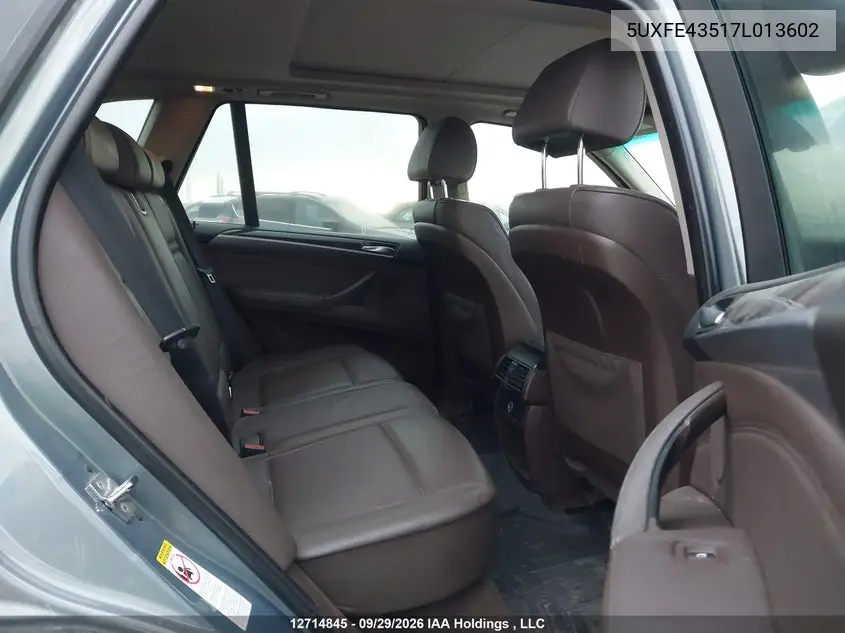 2007 BMW X5 VIN 5UXFE43517L013602 — фото 8