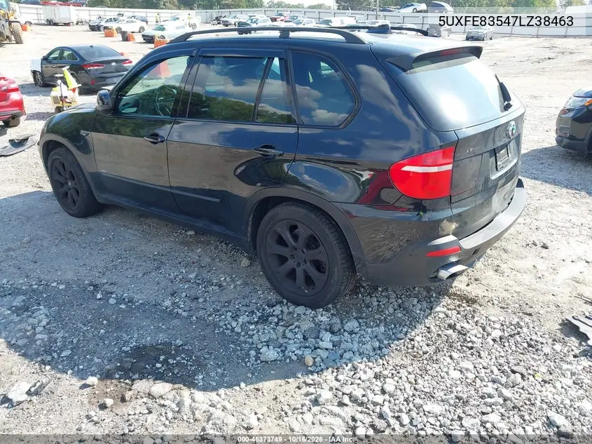 2007 BMW X5 VIN 5UXFE83547LZ38463 — фото 3