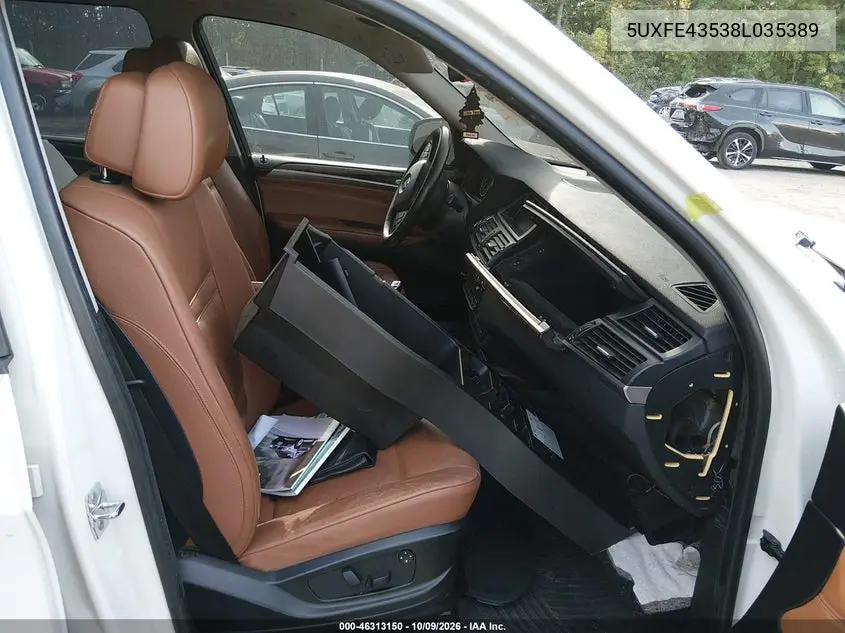 2008 BMW X5 VIN 5UXFE43538L035389 — фото 5