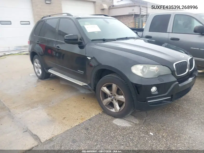 BMW X5 2009, VIN 5UXFE43539L268996