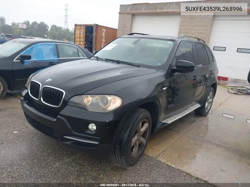 2009 BMW X5 VIN 5UXFE43539L268996 — фото 2