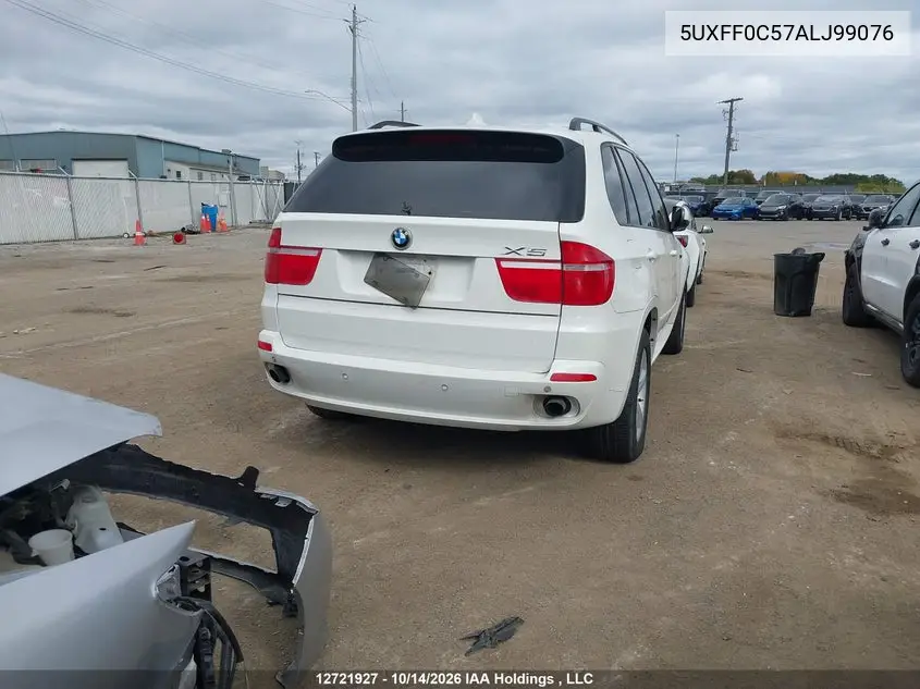 BMW X5 2010, VIN 5UXFF0C57ALJ99076