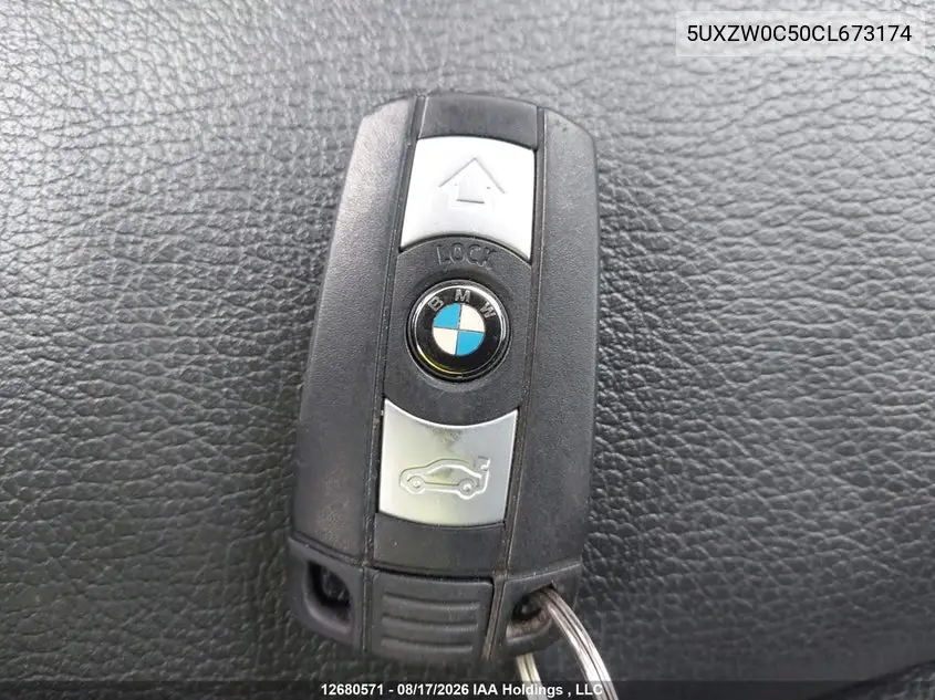 2012 BMW X5 VIN 5UXZW0C50CL673174 — фото 11