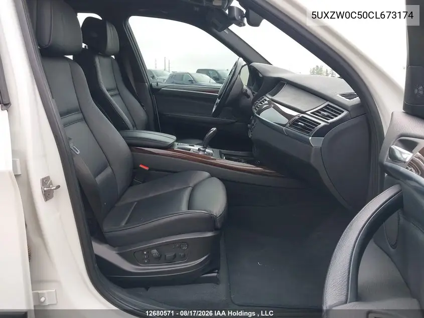 2012 BMW X5 VIN 5UXZW0C50CL673174 — фото 5