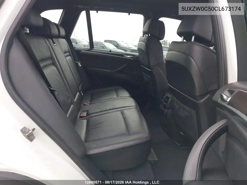 2012 BMW X5 VIN 5UXZW0C50CL673174 — фото 8