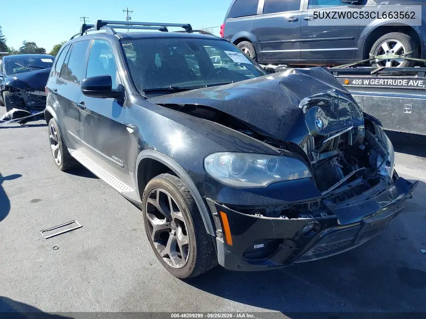 BMW X5 2012, VIN 5UXZW0C53CL663562