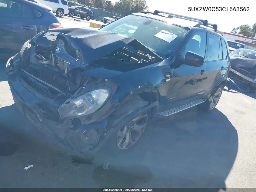2012 BMW X5 VIN 5UXZW0C53CL663562 — фото 2