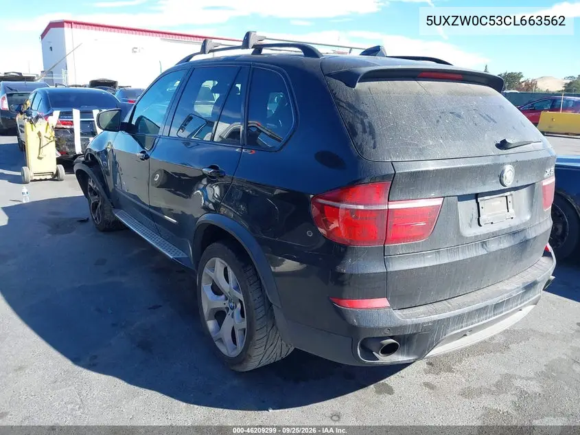 2012 BMW X5 VIN 5UXZW0C53CL663562 — фото 3