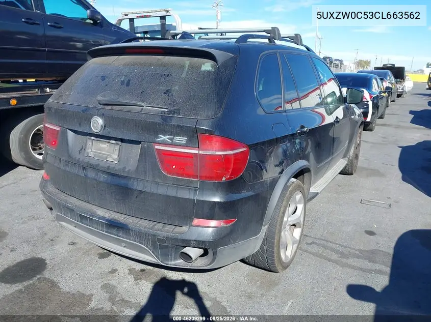 2012 BMW X5 VIN 5UXZW0C53CL663562 — фото 4