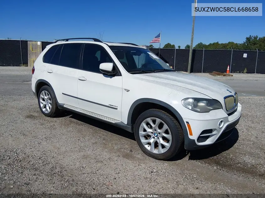 BMW X5 2012, VIN 5UXZW0C58CL668658