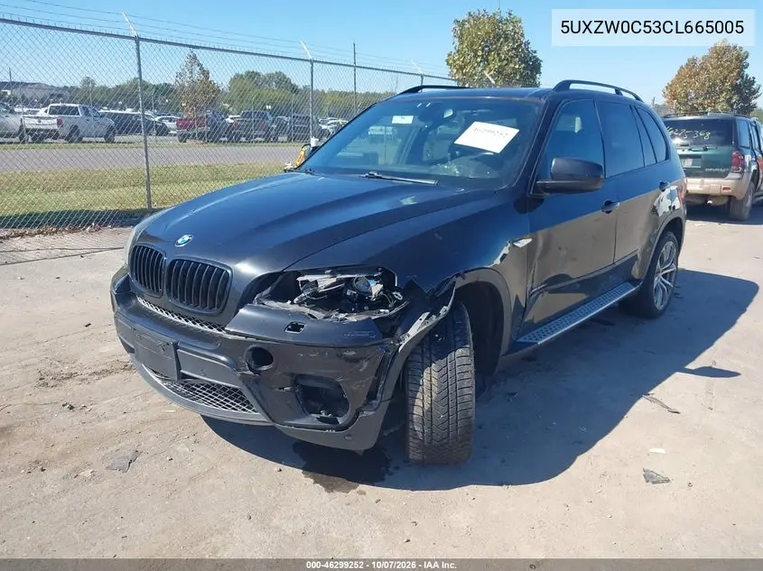 2012 BMW X5 VIN 5UXZW0C53CL665005 — фото 2