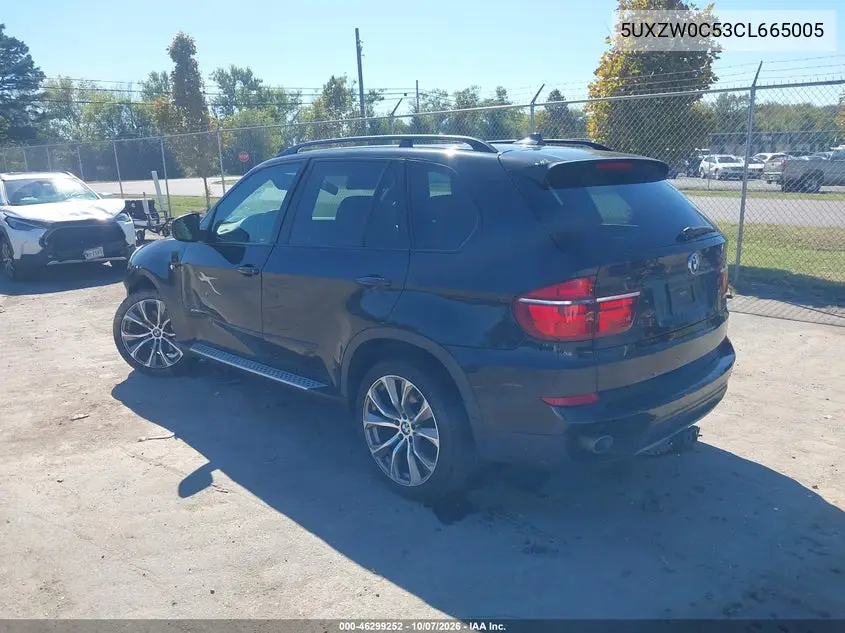 2012 BMW X5 VIN 5UXZW0C53CL665005 — фото 3