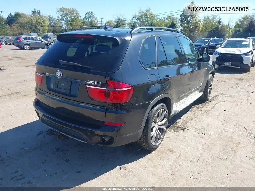 2012 BMW X5 VIN 5UXZW0C53CL665005 — фото 4