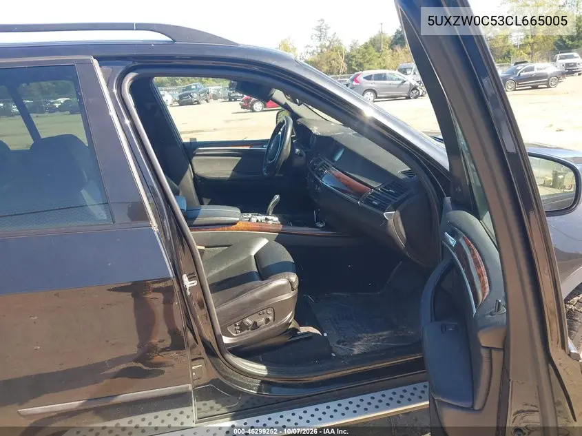 2012 BMW X5 VIN 5UXZW0C53CL665005 — фото 5
