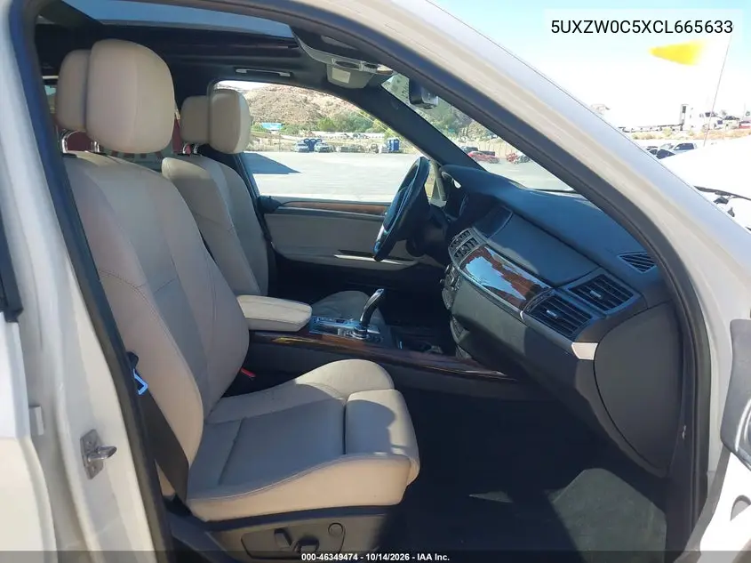2012 BMW X5 VIN 5UXZW0C5XCL665633 — фото 5