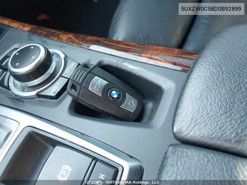 2013 BMW X5 VIN 5UXZW0C58D0B92899 — фото 11