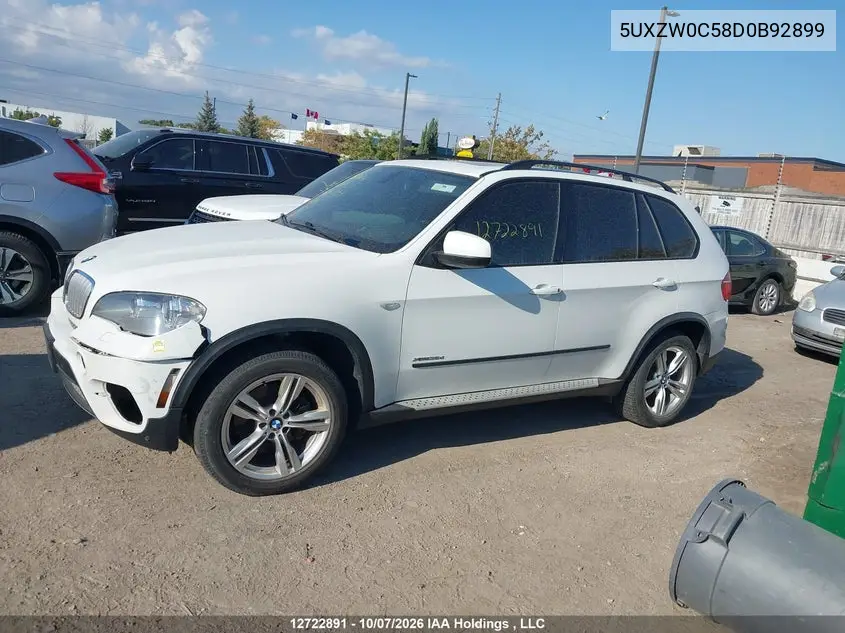2013 BMW X5 VIN 5UXZW0C58D0B92899 — фото 14