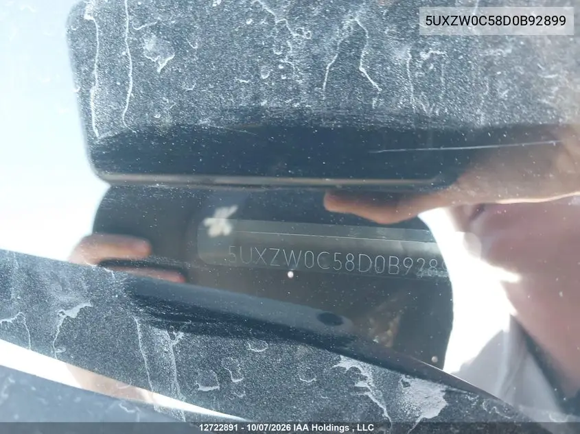 2013 BMW X5 VIN 5UXZW0C58D0B92899 — фото 17