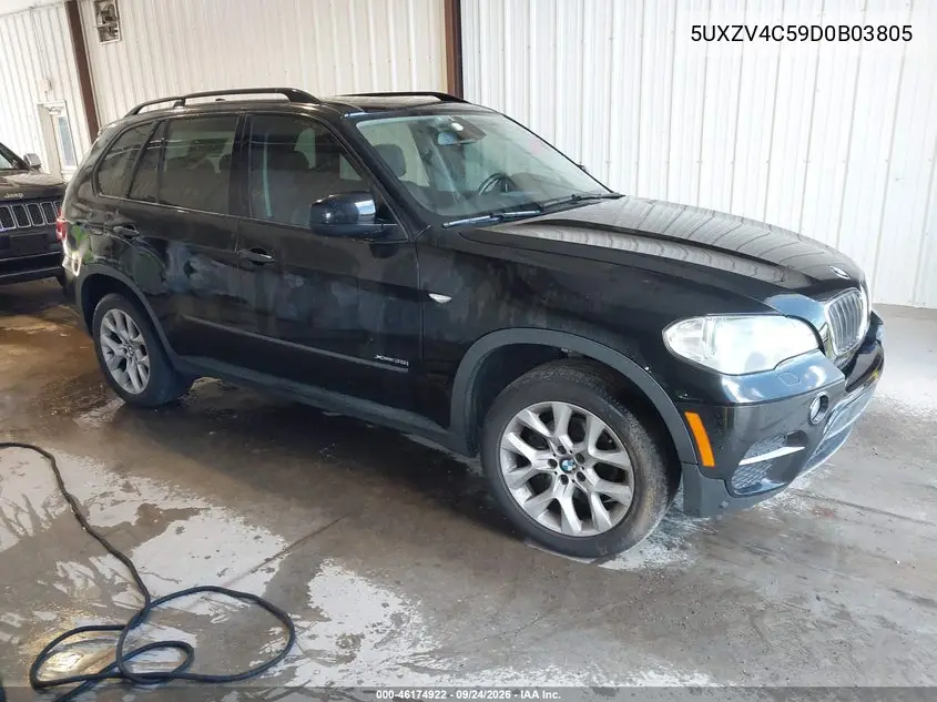 BMW X5 2013, VIN 5UXZV4C59D0B03805