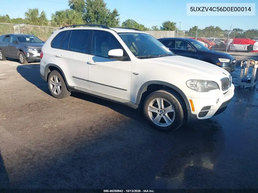 BMW X5 2013, VIN 5UXZV4C56D0E00014