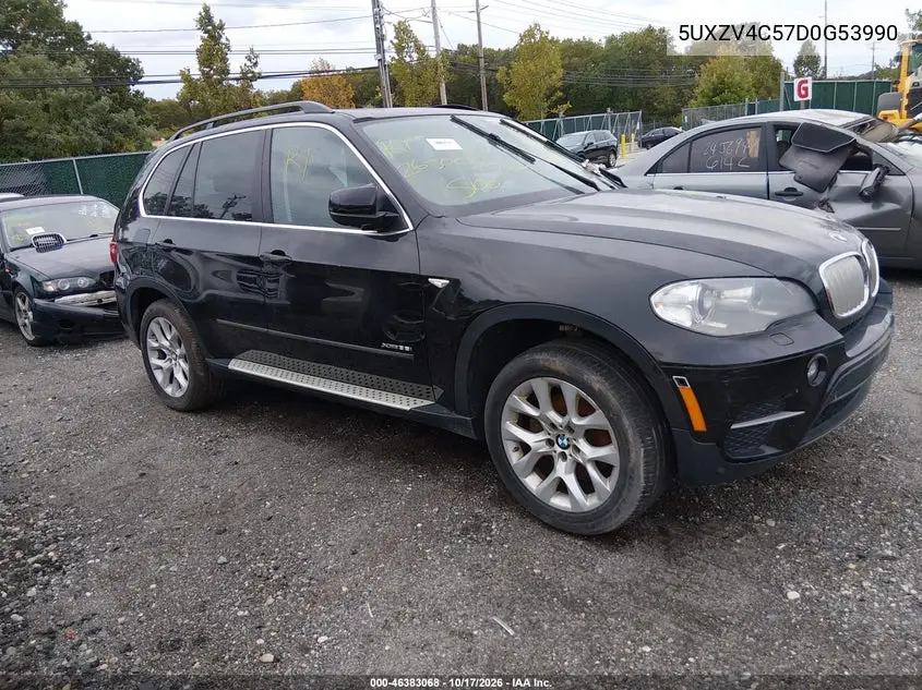 BMW X5 2013, VIN 5UXZV4C57D0G53990