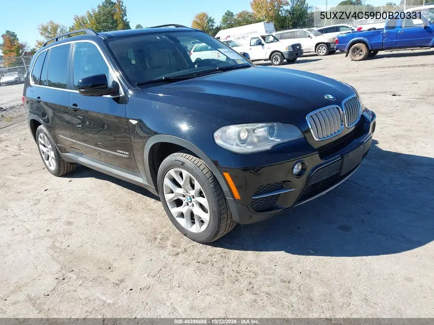 BMW X5 2013, VIN 5UXZV4C59D0B20331