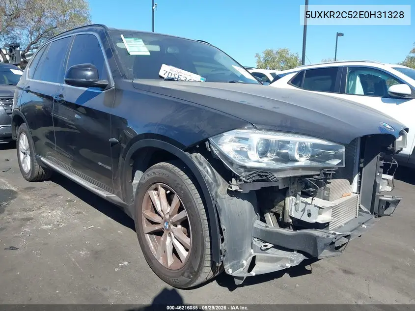 BMW X5 2014, VIN 5UXKR2C52E0H31328