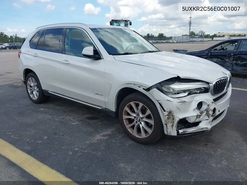 BMW X5 2014, VIN 5UXKR2C56E0C01007