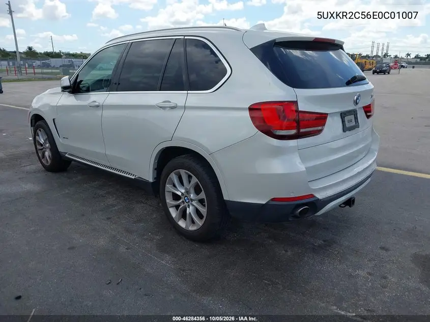 2014 BMW X5 VIN 5UXKR2C56E0C01007 — фото 3