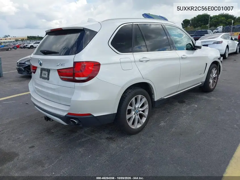 2014 BMW X5 VIN 5UXKR2C56E0C01007 — фото 4