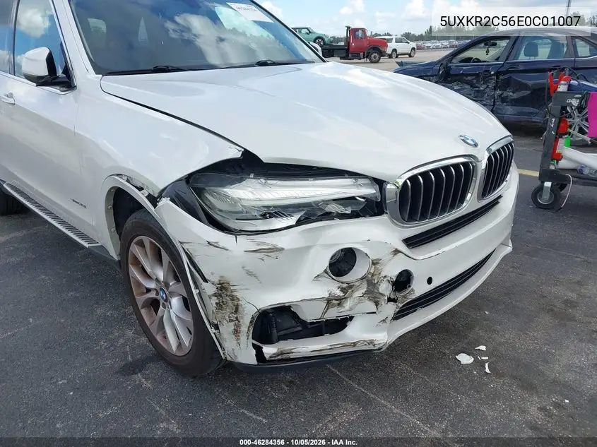 2014 BMW X5 VIN 5UXKR2C56E0C01007 — фото 6