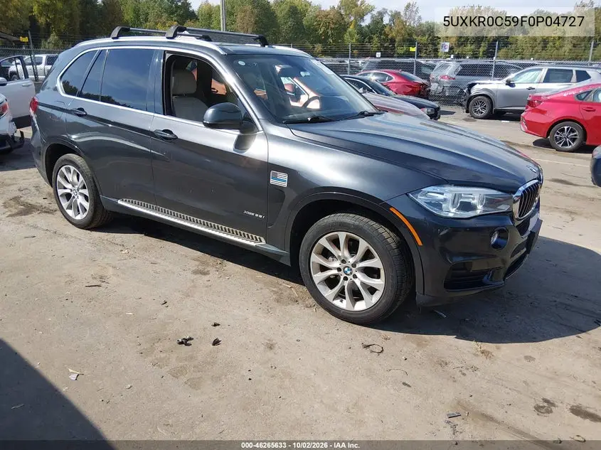 BMW X5 2015, VIN 5UXKR0C59F0P04727