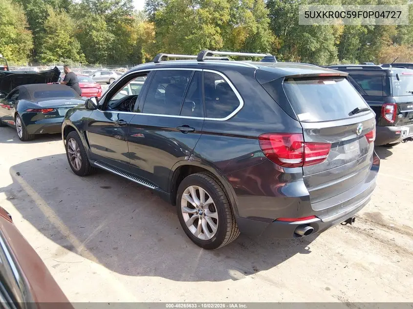 2015 BMW X5 VIN 5UXKR0C59F0P04727 — фото 3